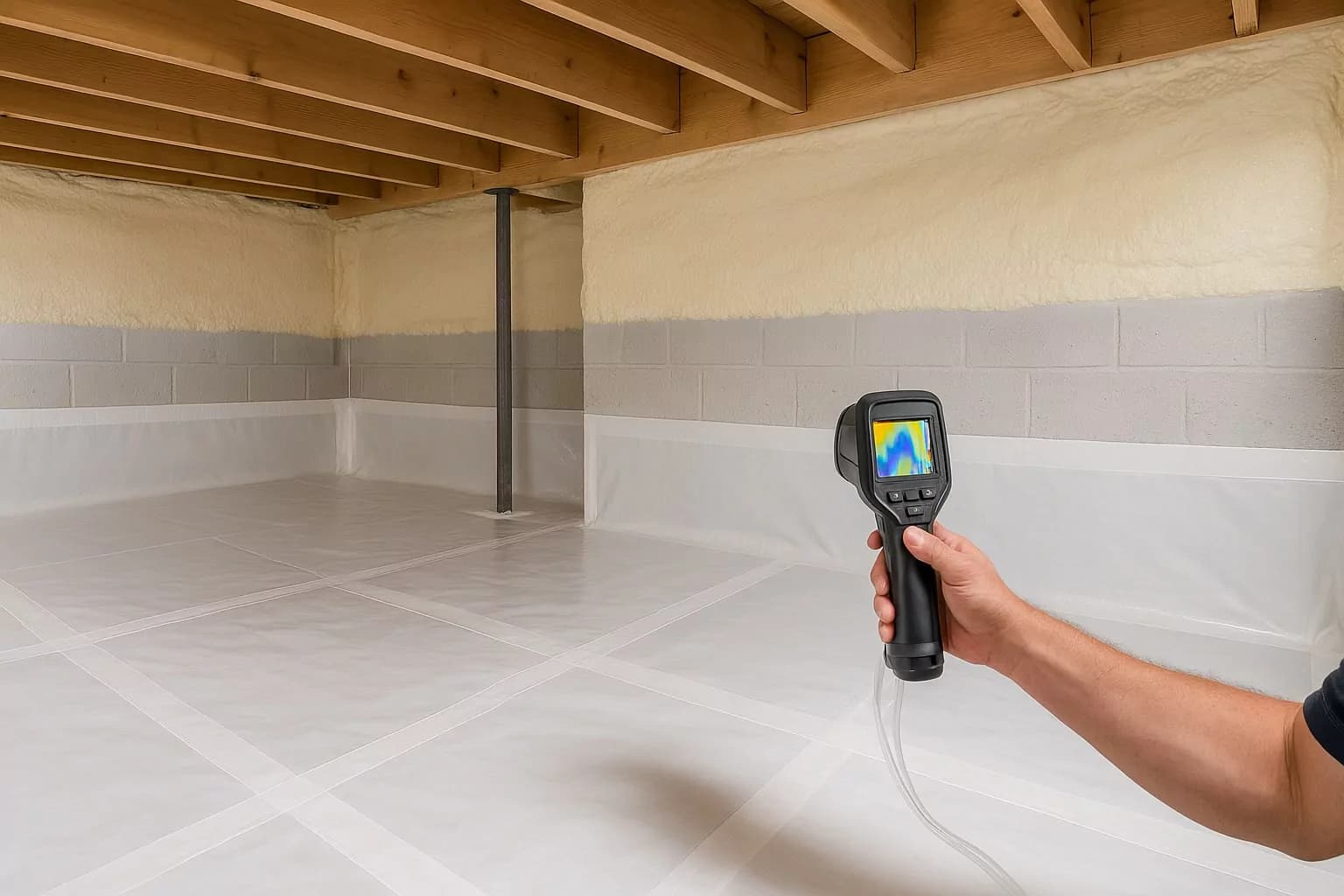 Crawl Space Insulation in Duluth